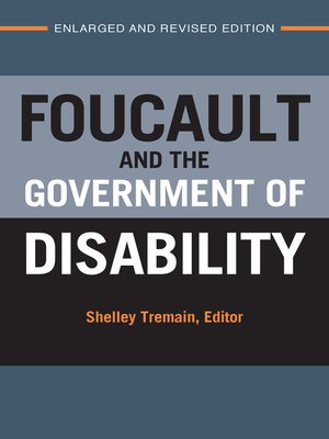 cover image of Foucault and the Government of Disability